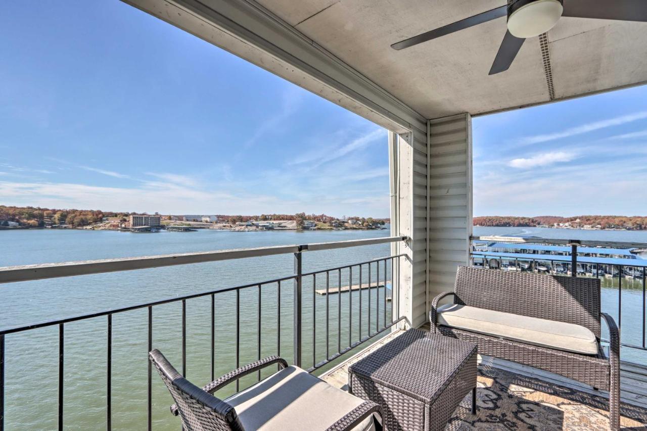 Sunny Osage Beach With Balcony And Lakefront View Eksteriør billede